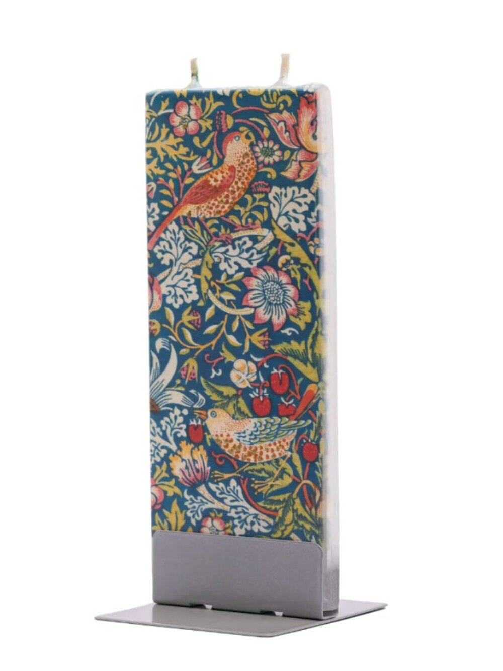 NEW Flatyz Flat Hand-crafted  Twin wicks Candle with steel stand